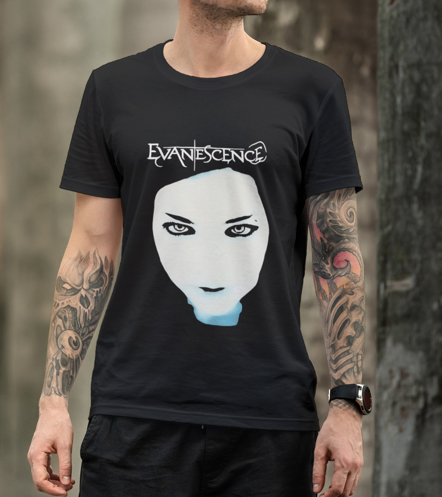 Evanescence Fallen Album Cover Face T-Shirt