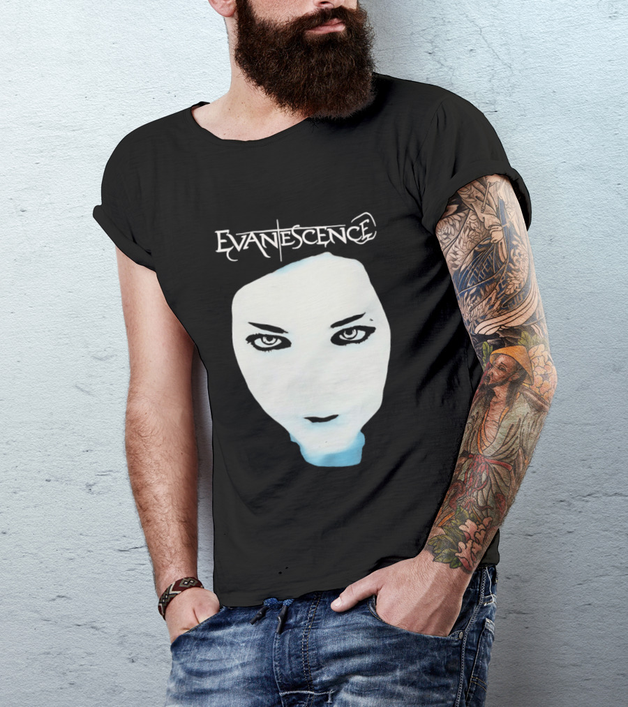 Evanescence Fallen Album Cover Face T-Shirt