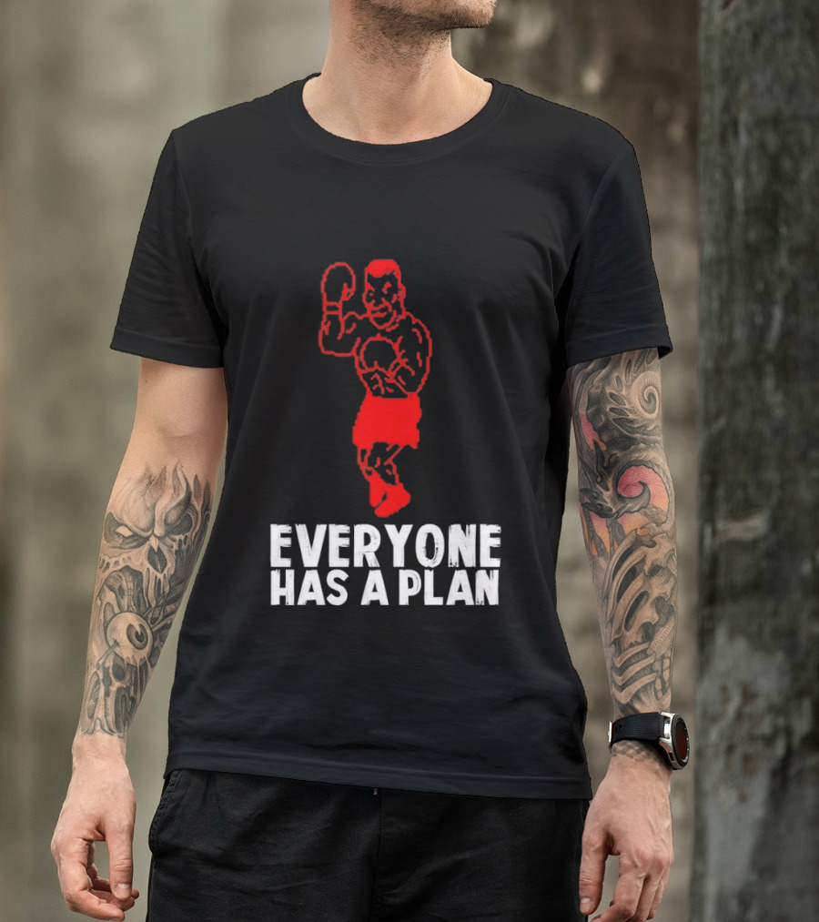 Everyone Has A Plan Punchout Video Game Boxing T-Shirt