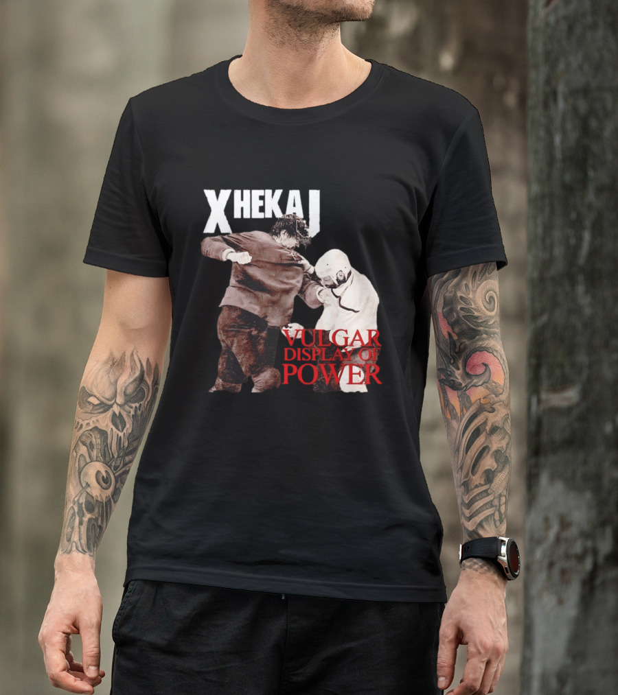 Xhekaj Vulgar Display Of Power Hockey Fight T-Shirt