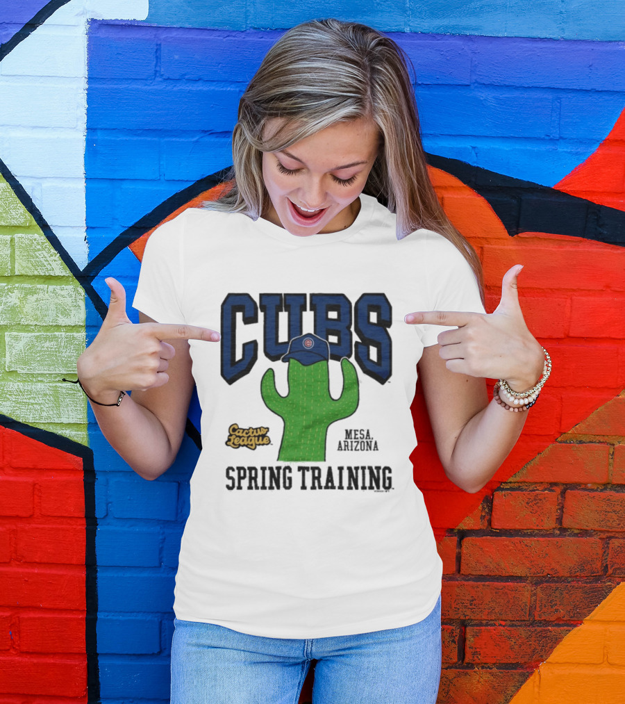 Cubs Cactus League Spring Training Mesa Arizona T-Shirt