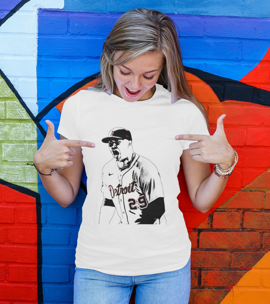 Detroit Tigers Tarik Skubal 29 Don't Tap T-Shirt