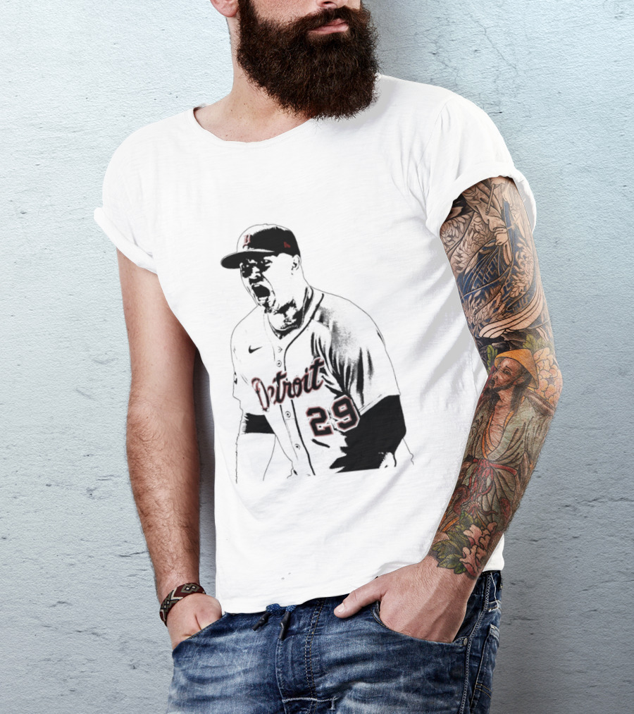 Detroit Tigers Tarik Skubal 29 Don't Tap T-Shirt