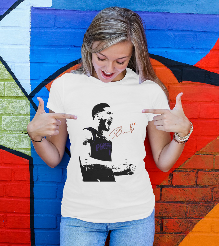 Phoenix Suns Booker Signature Don't Tap T-Shirt