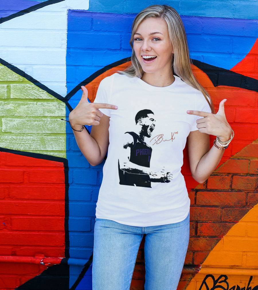 Phoenix Suns Booker Signature Don't Tap T-Shirt