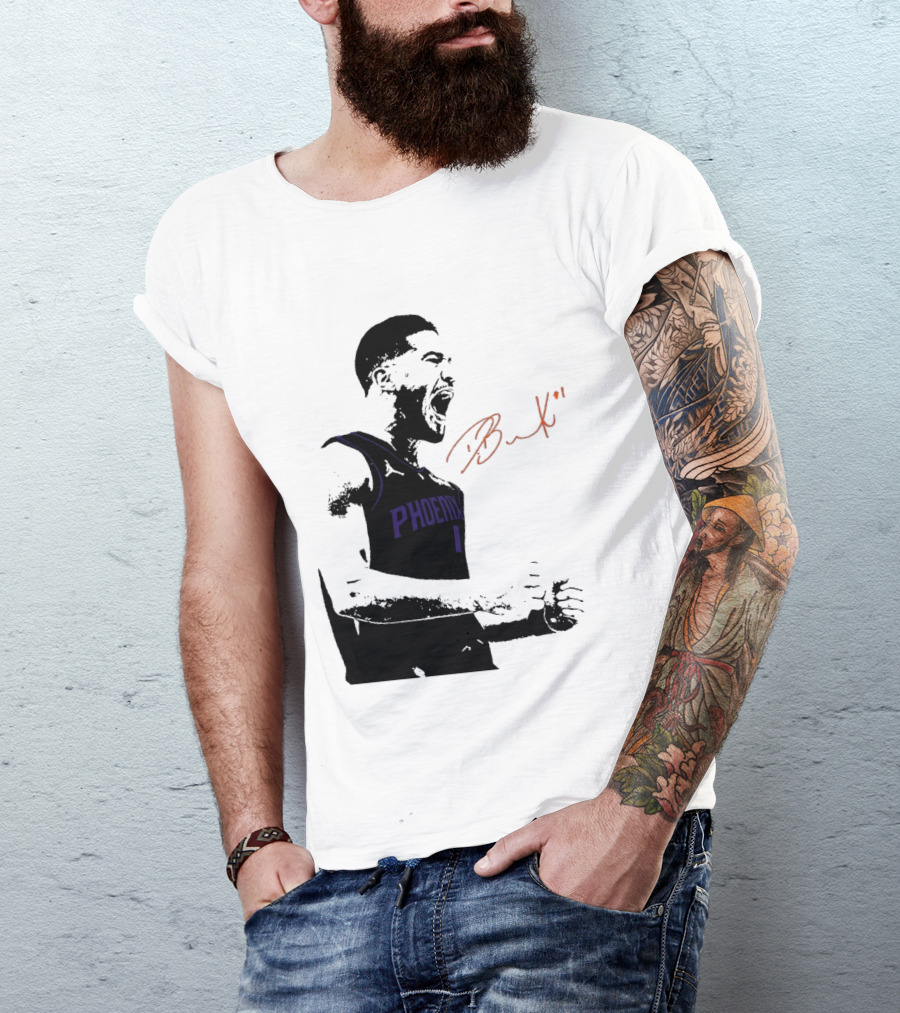 Phoenix Suns Booker Signature Don't Tap T-Shirt