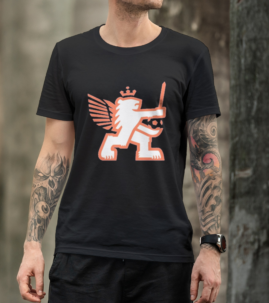 Knifey Lion FC Cincinnati Winged Sword T-Shirt