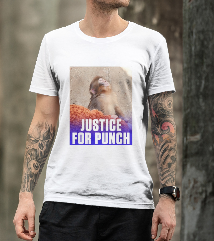 Justice For Punch Monkey T-Shirt