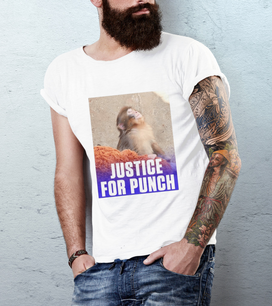 Justice For Punch Monkey T-Shirt