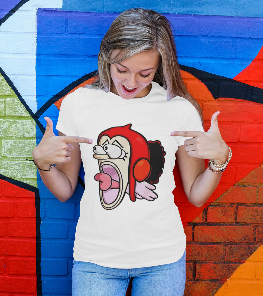 Usopp Sogeking Shout Expression Digital Drawing T-Shirt