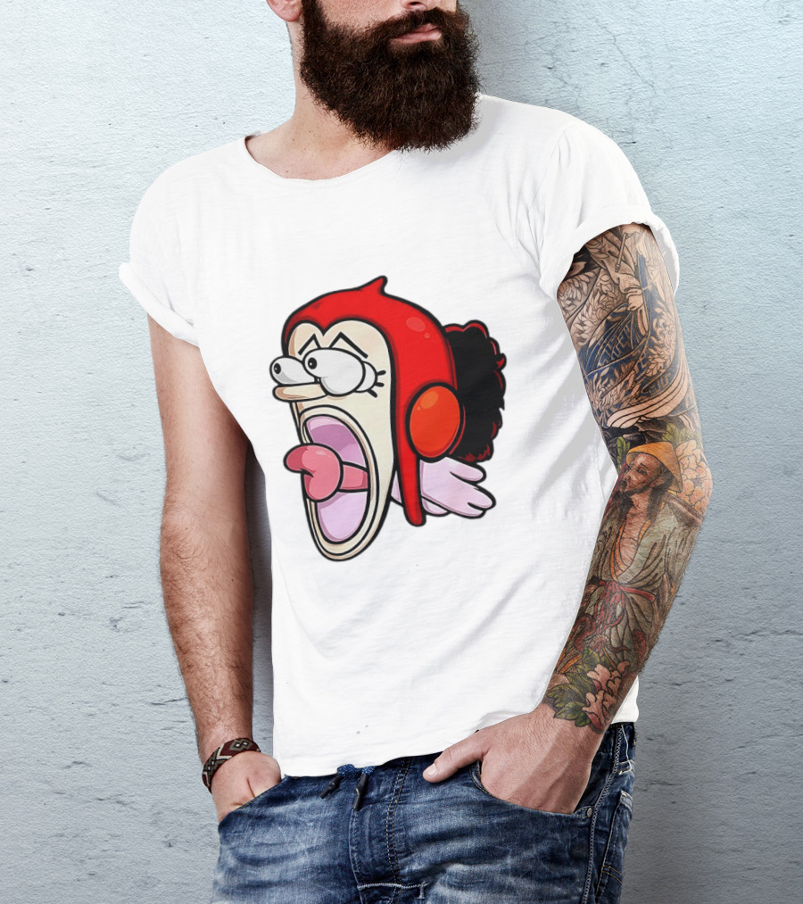 Usopp Sogeking Shout Expression Digital Drawing T-Shirt