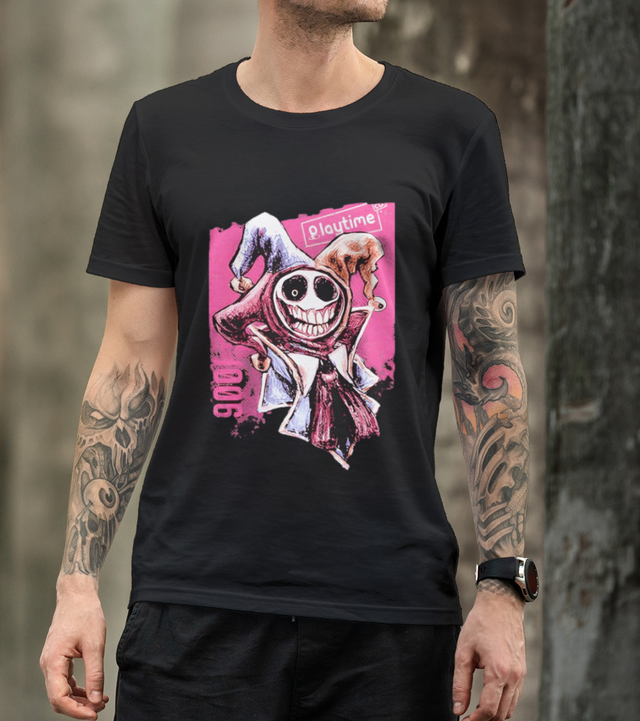 Jack Skellington 1006 Broken Things Playtime Joker Costume T-Shirt