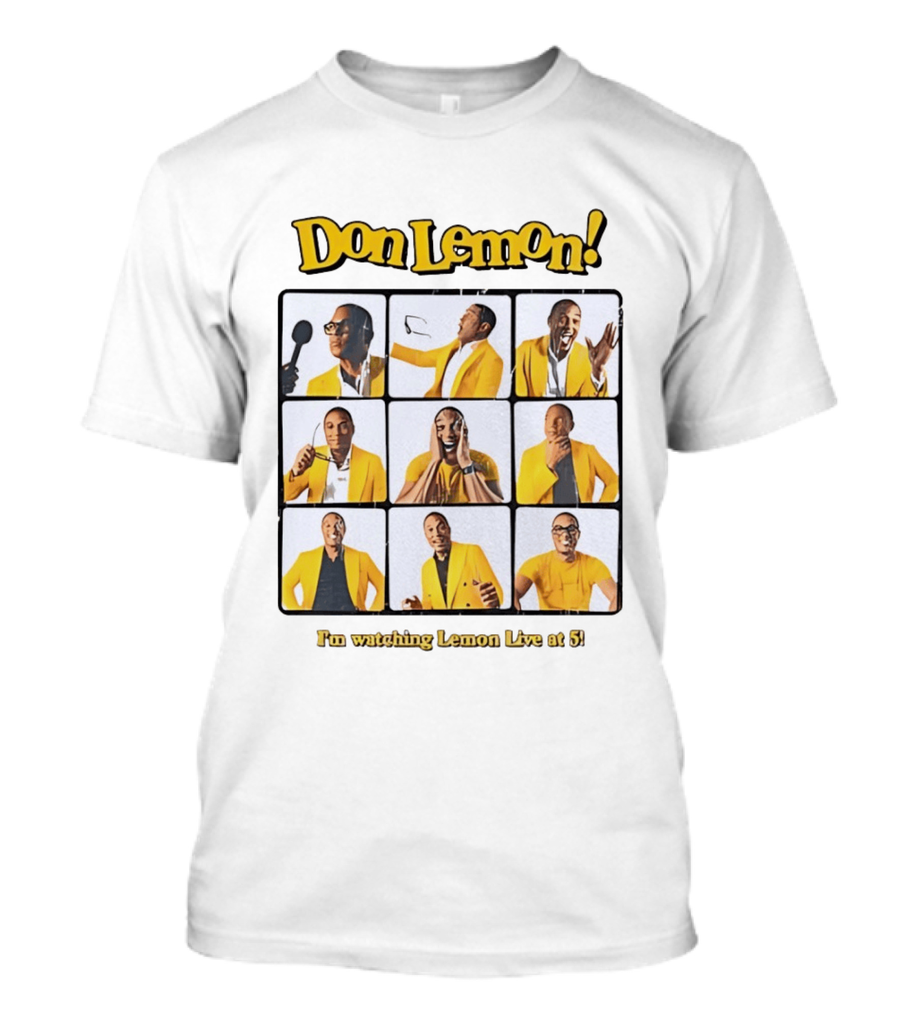 Don Lemon I'm Ing Lemon Live At 5 Yellow Jacket Expressions T-Shirt