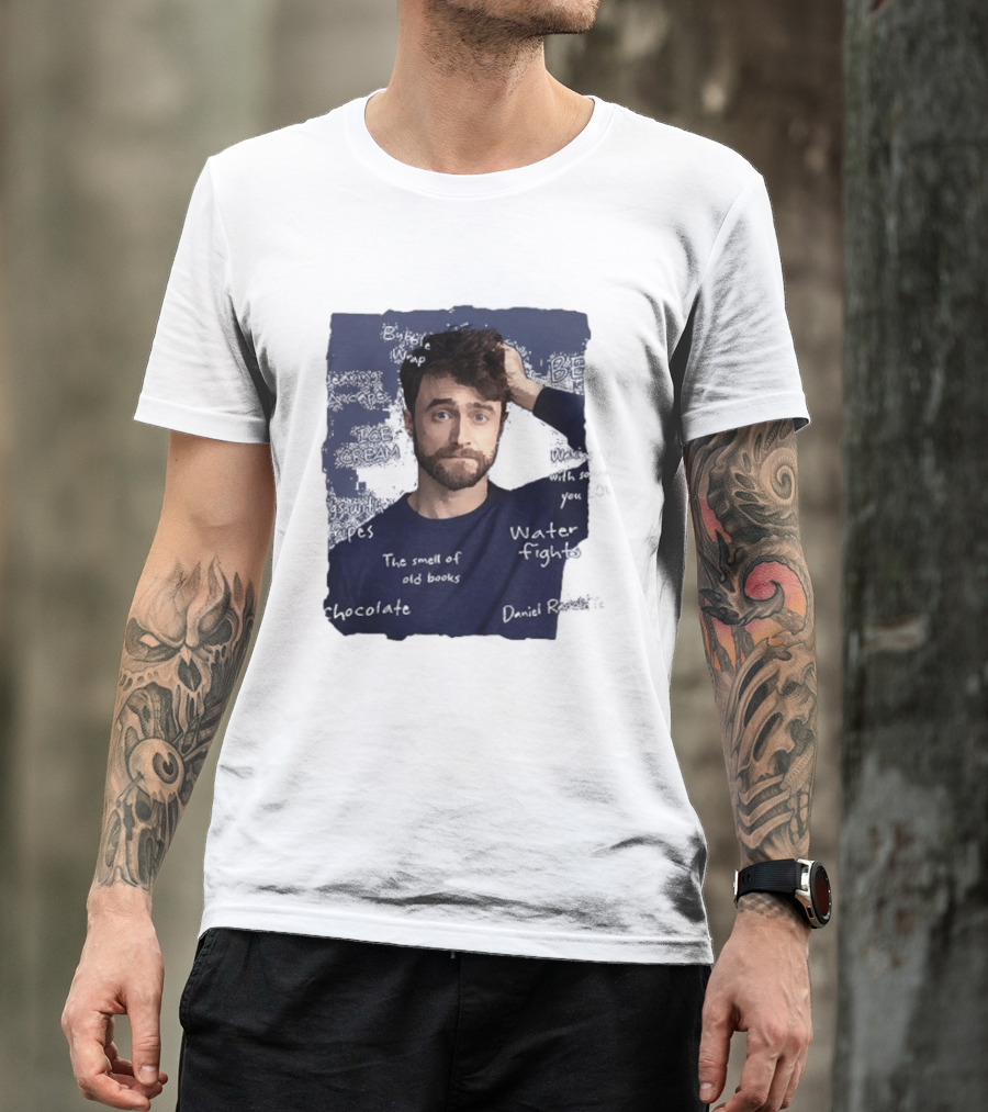 Bubble Wrap Beside Water Fights Ice Cream Chocolate The Smell Of Old Books Daniel T-Shirt