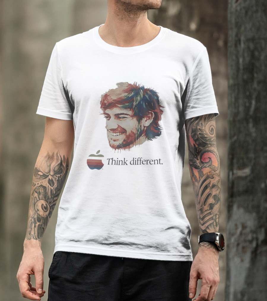 Apple Think Different Multicolored T-Shirt