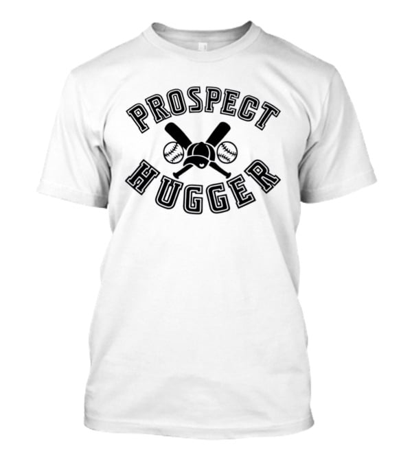 Prospect Hugger Crossed Baseball Bats And Balls T-Shirt