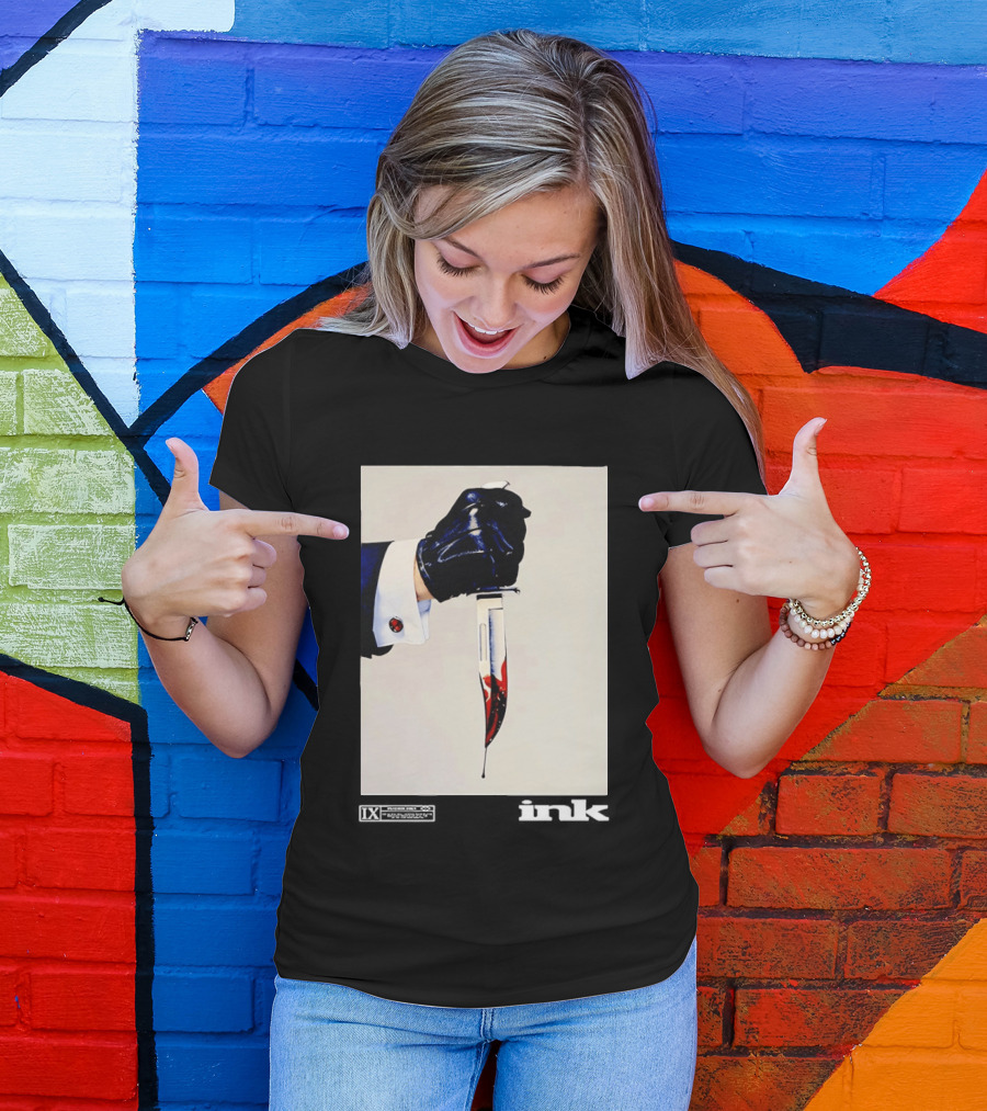 Ice Nine Kills Scream 7 Nightmare On The Knife Part One Bloodied Blade T-Shirt