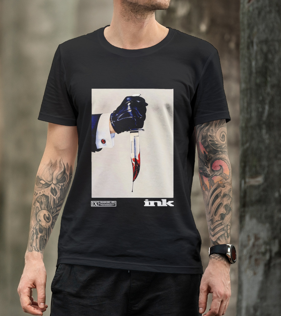 Ice Nine Kills Scream 7 Nightmare On The Knife Part One Bloodied Blade T-Shirt