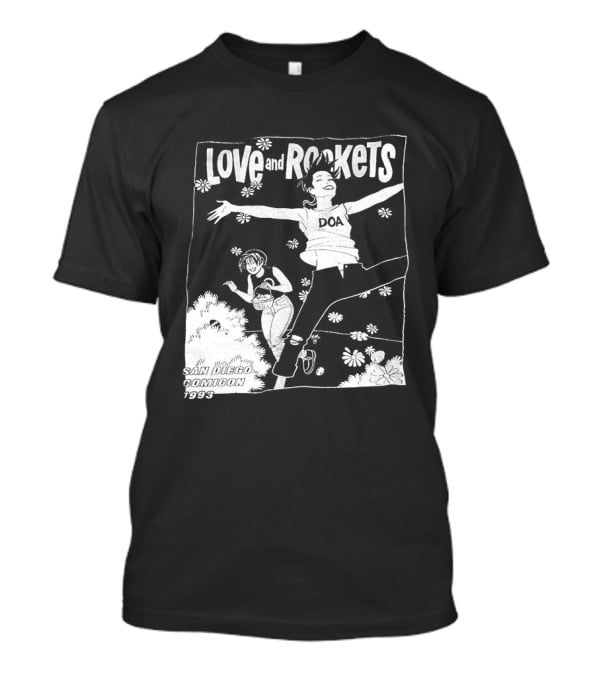 Love And Rockets San Diego Comicon 1993 Classic Cover T-Shirt