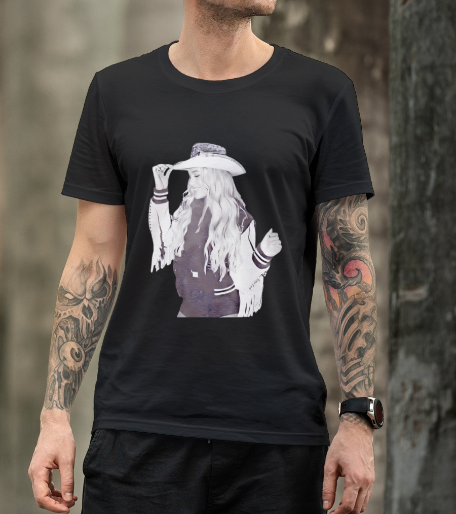 Megan Moroney Cloud 9 Tour 2026 Fringed Cowboy Hat And Jacket T-Shirt