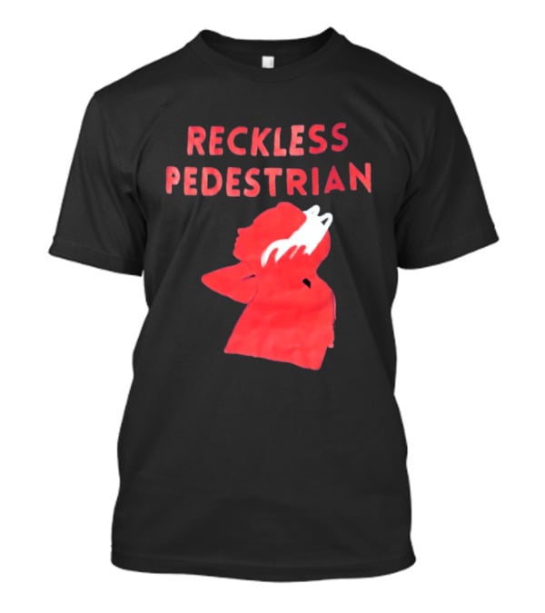 Reckless Pedestrian Bold Red T-Shirt
