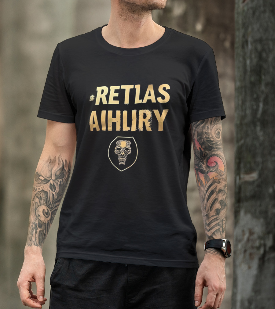 RETLAS AIHLIRY Skull T-Shirt