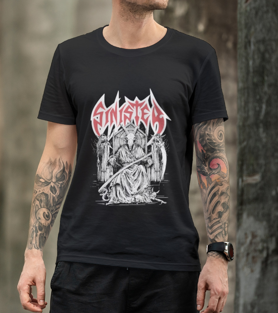 Sinister Entering The Underworld Metal Band T-Shirt