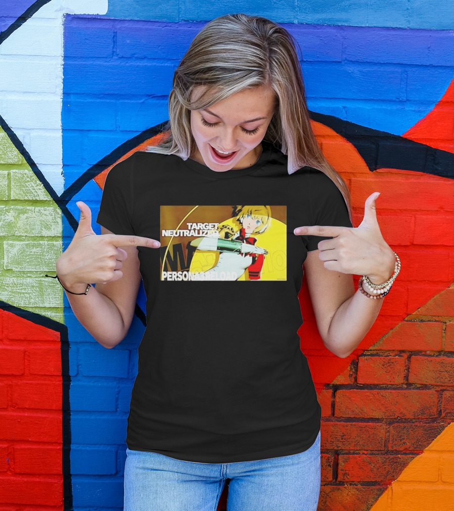 Target Neutralized Aigis Persona 3 Reload T-Shirt