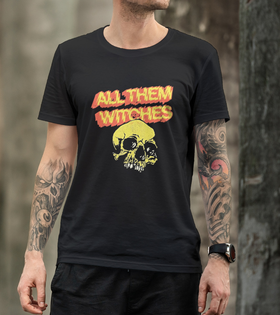 All Them Witches Skull Punk Bold Graphic 2026 T-Shirt