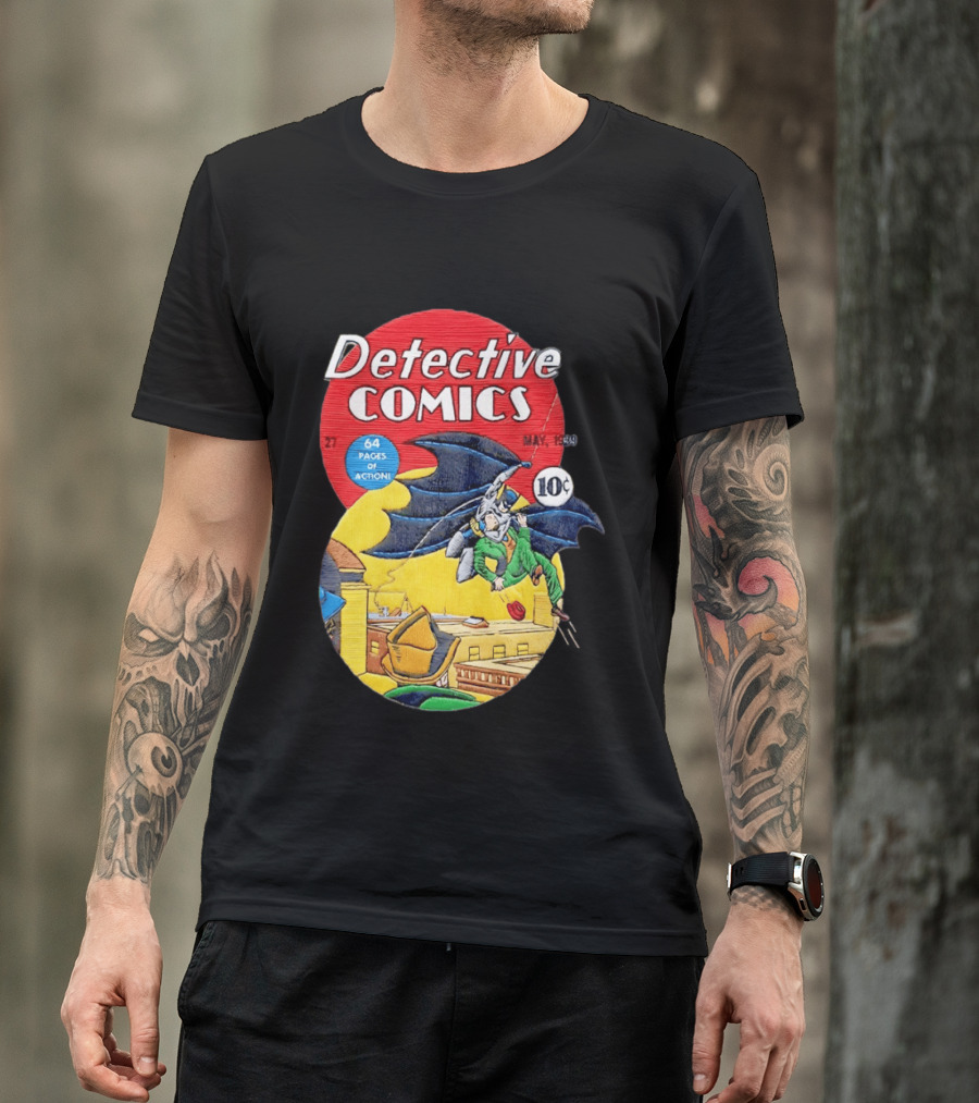 Detective Comics 27 May 1939 Batman 64 Pages Of Action T-Shirt