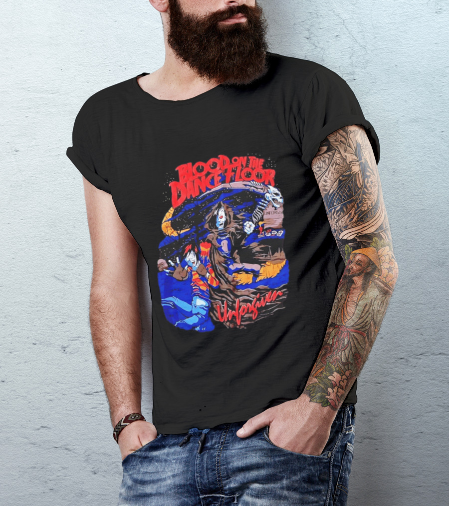 Blood On The Dance Floor Unforgiven Halloween Horror Comic T-Shirt