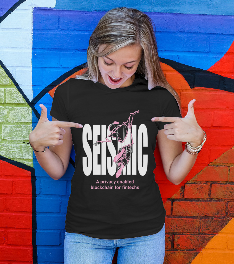 Seismic Privacy Enabled Blockchain For Fintechs T-Shirt