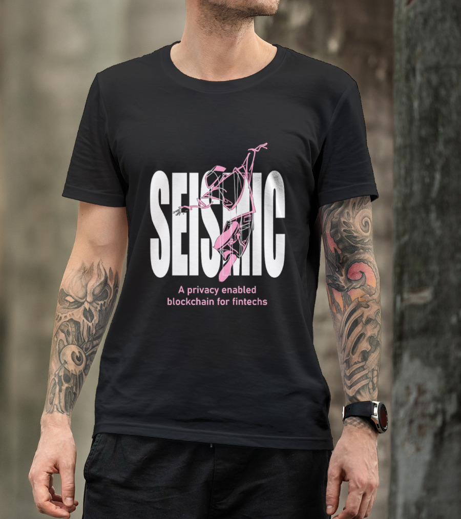 Seismic Privacy Enabled Blockchain For Fintechs T-Shirt