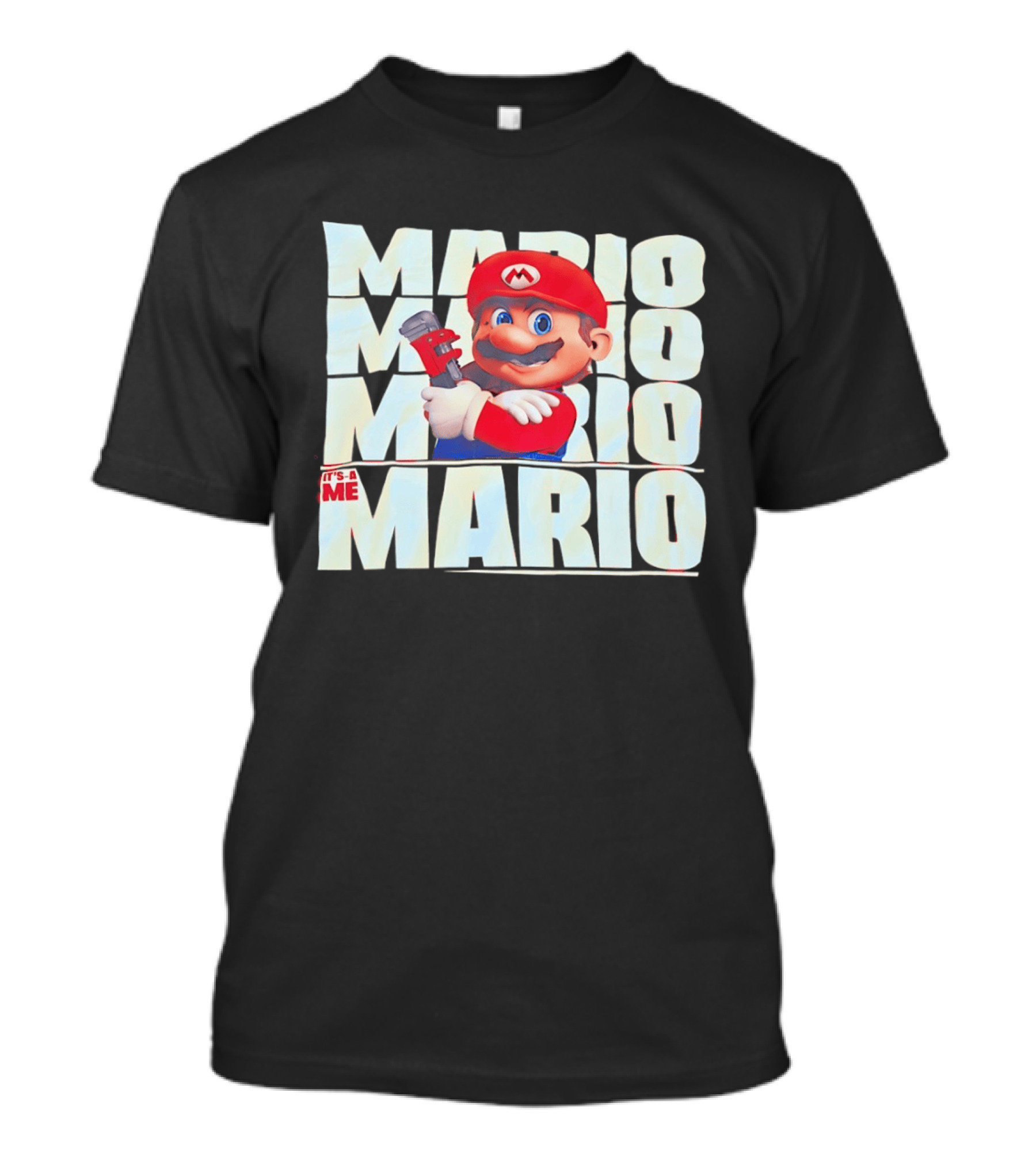 Mario Bros Red Movie It's A Me T-Shirt