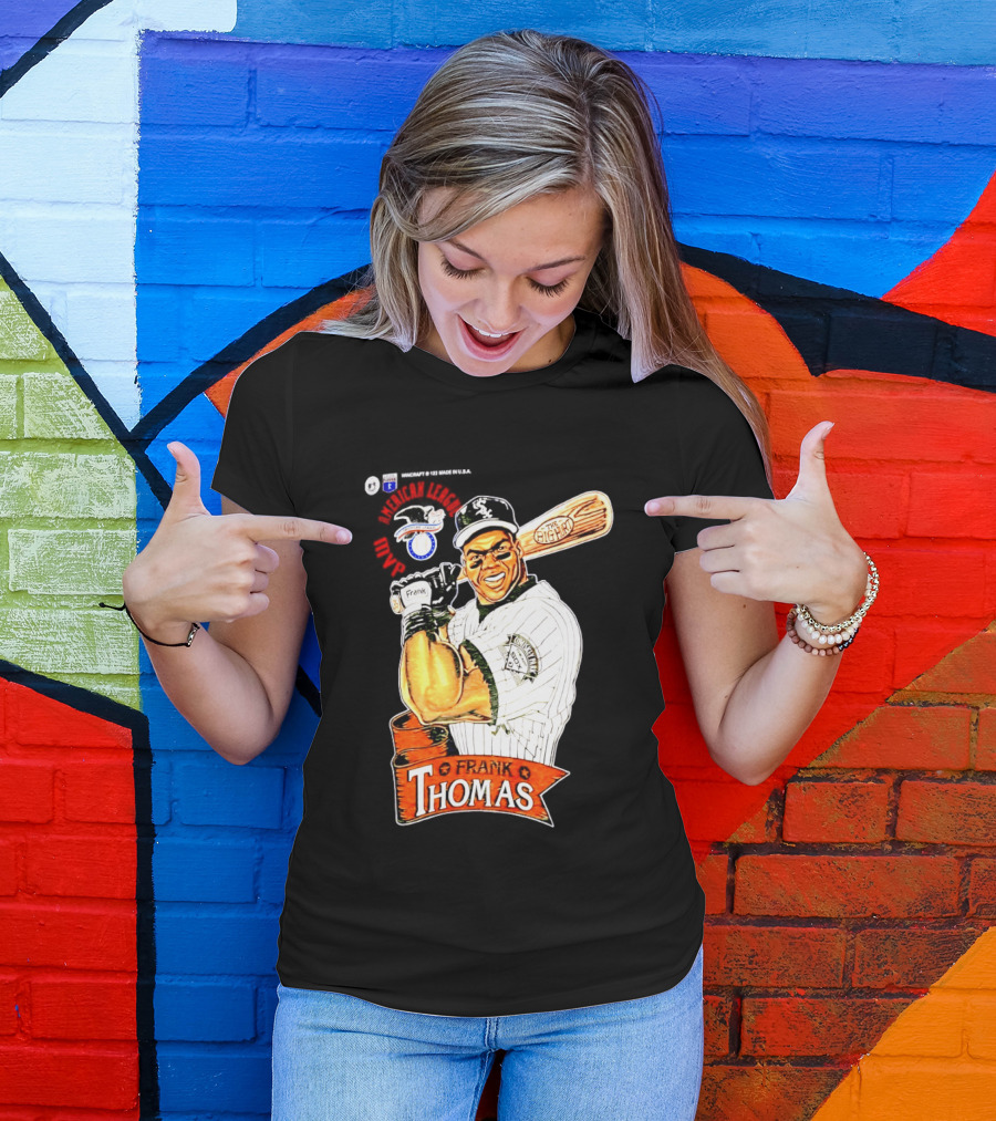 Frank Thomas Chicago White Sox MVP The Big Hurt Baseball Legend T-Shirt