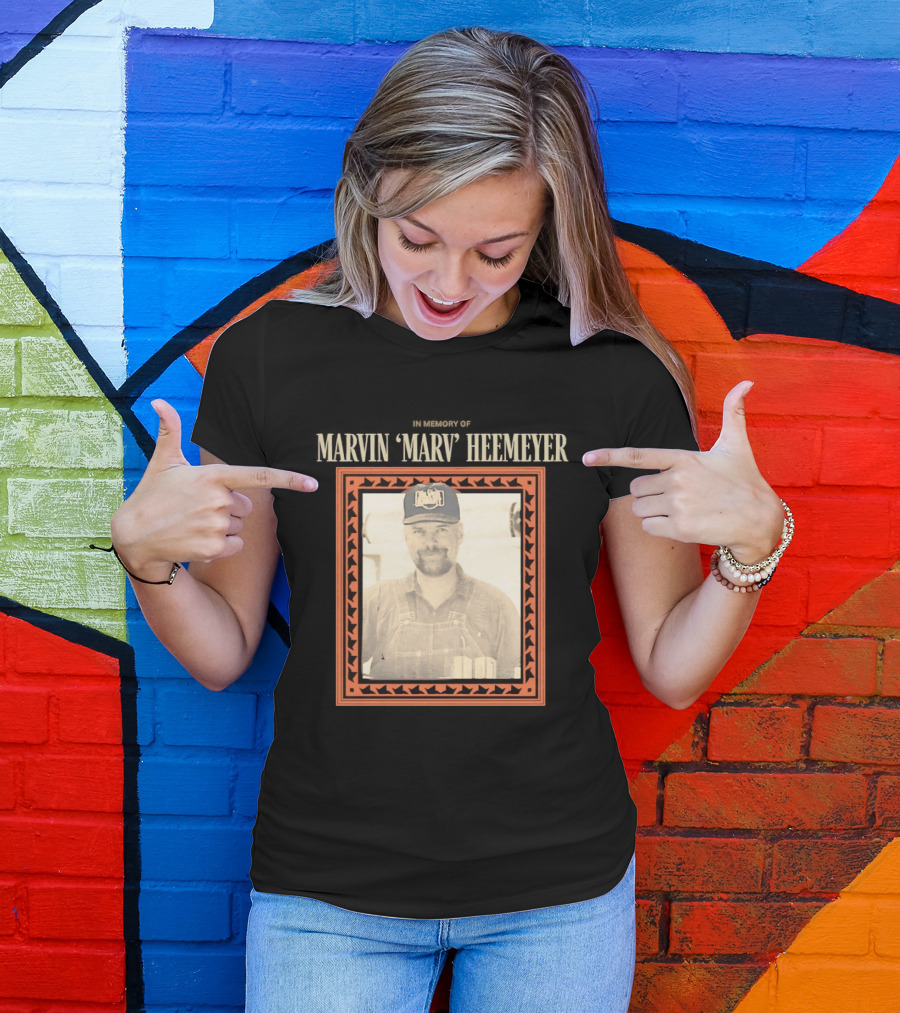 Marvin Heemeyer Memory Overalls And Cap T-Shirt