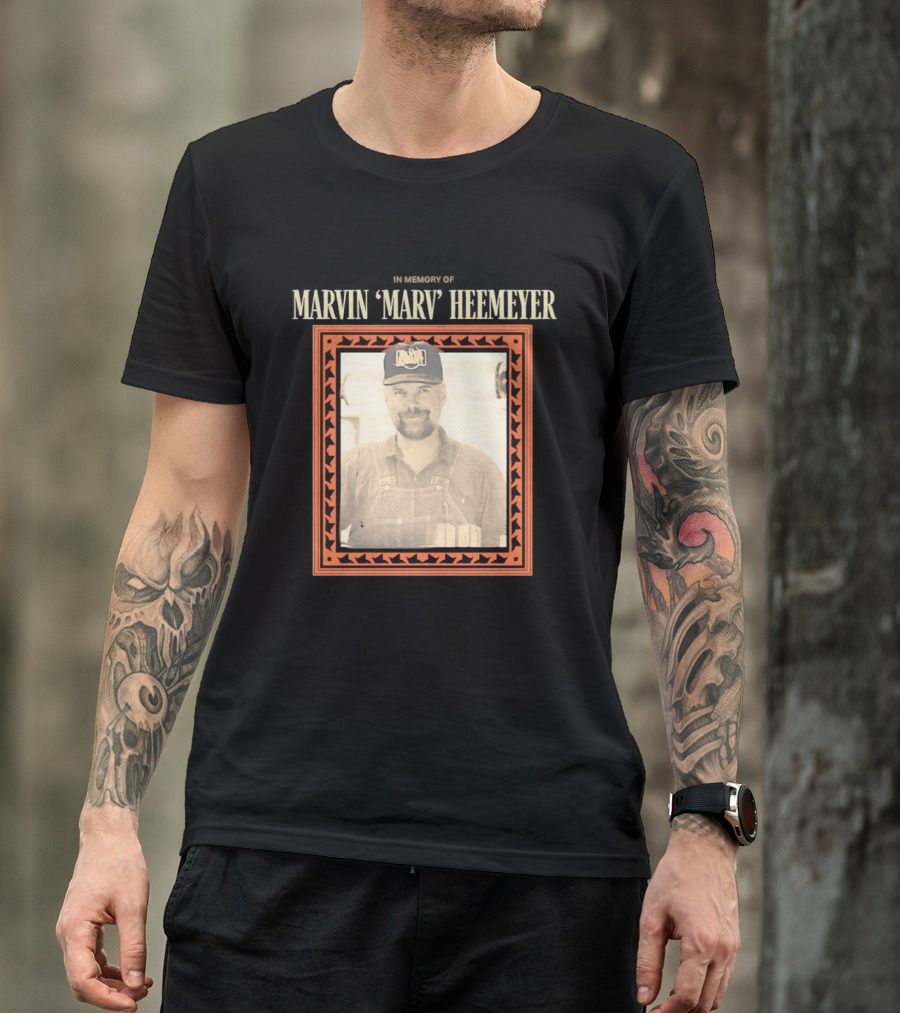 Marvin Heemeyer Memory Overalls And Cap T-Shirt