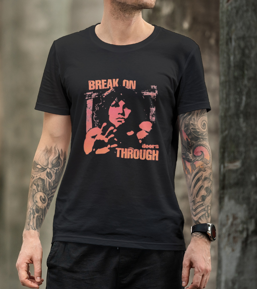 Break On Through The Doors Vintage Music T-Shirt