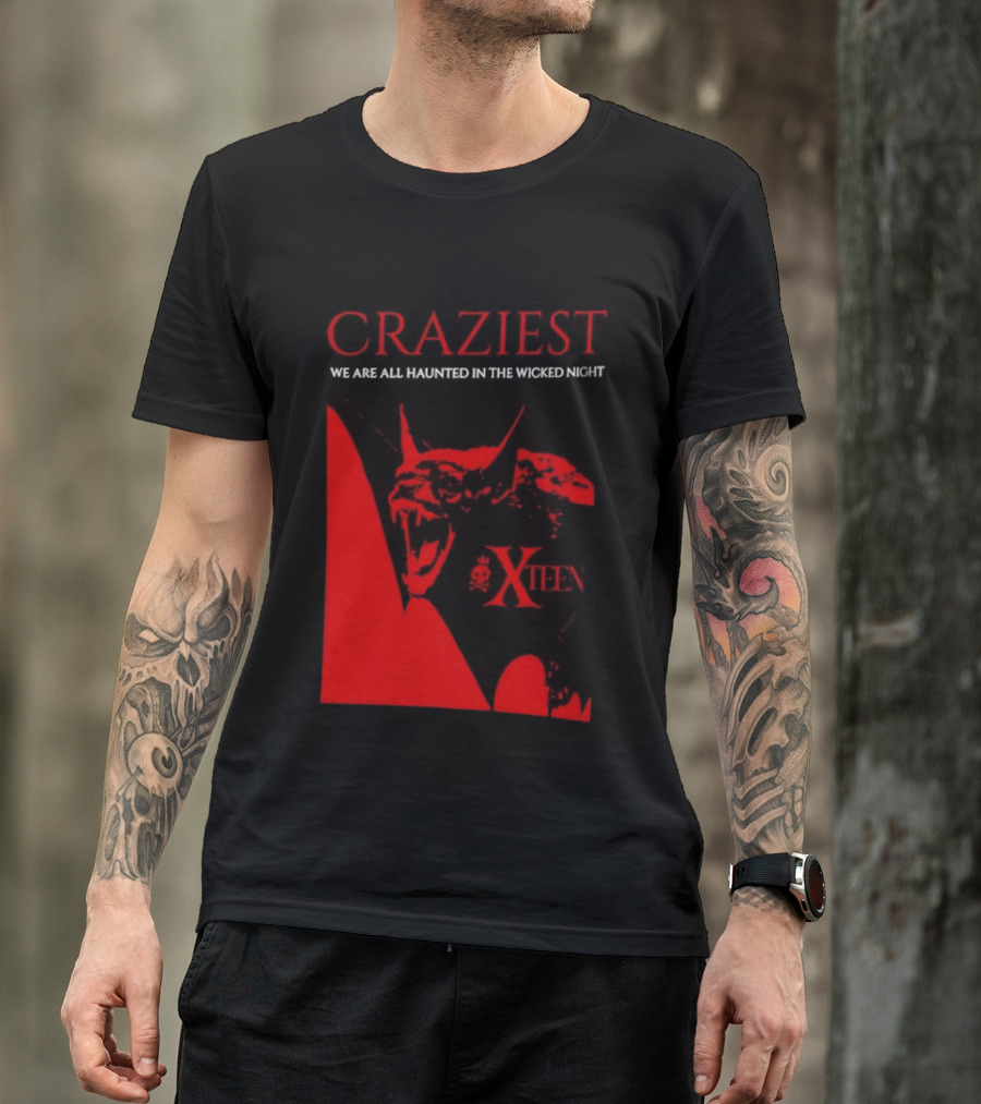 Craziest We Are All Haunted In The Wicked Night Xteen Devil T-Shirt