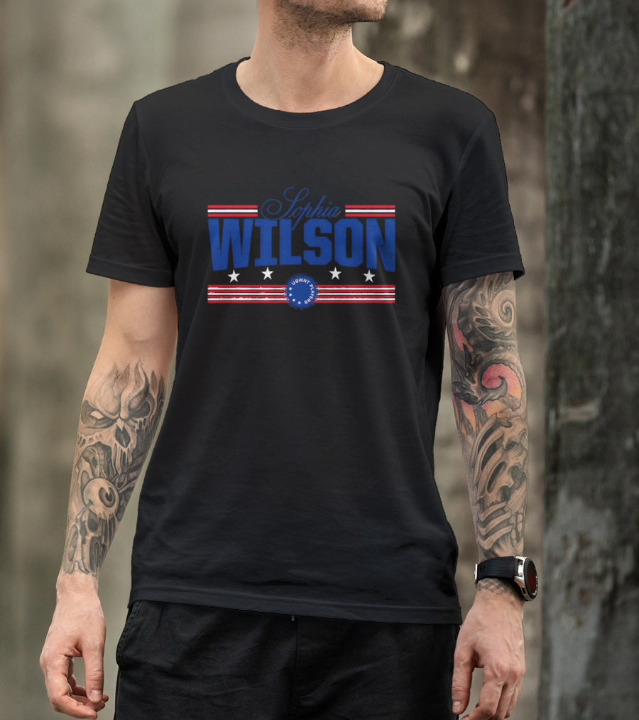 Sophia Wilson USWNT Player Stars And Stripes T-Shirt