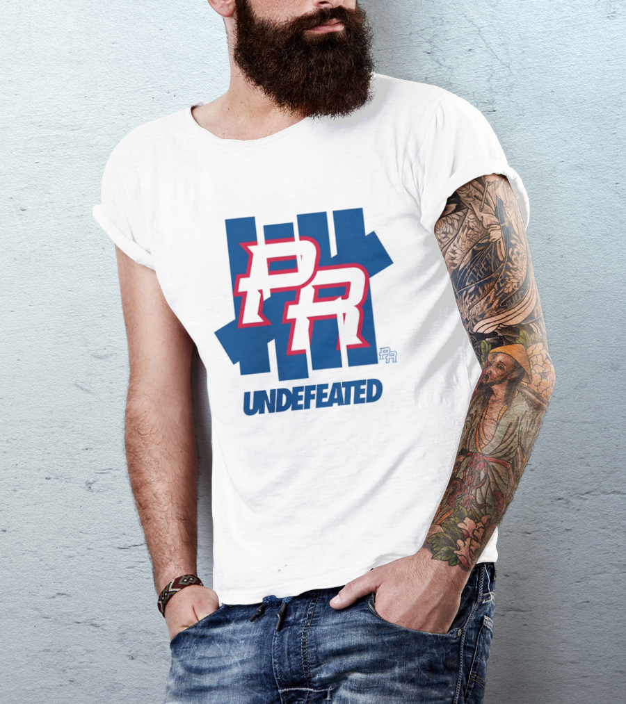 Undefeated PR Baseball Five Strikes T-Shirt