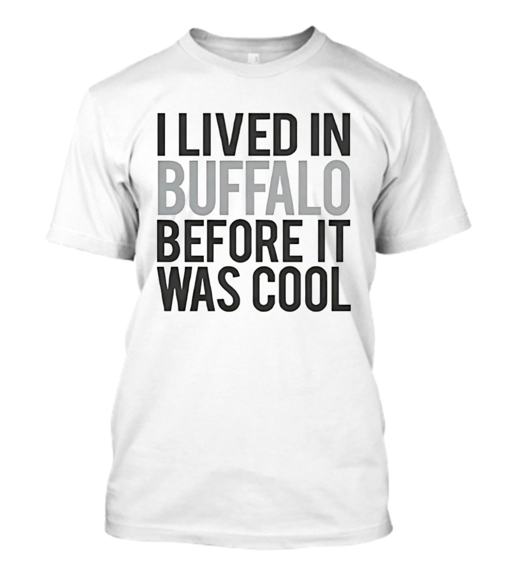 Buffalo Nostalgia I Lived In Buffalo Before It Was T-Shirt