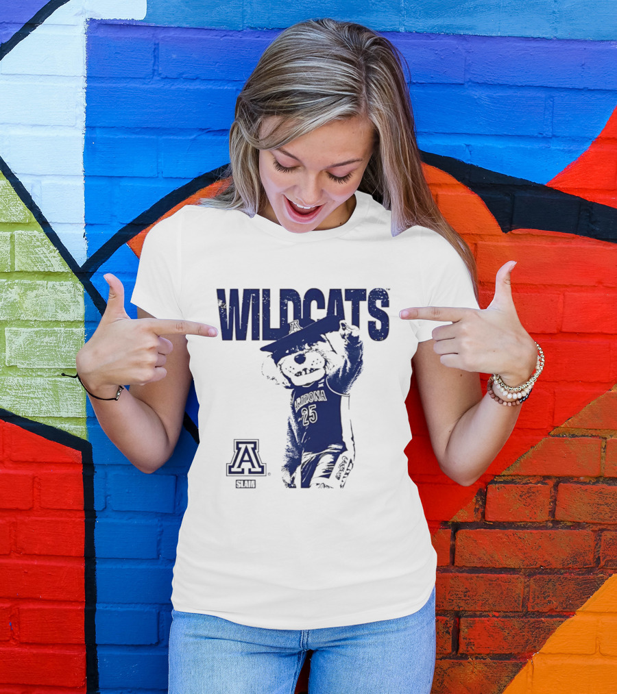 Arizona Wildcats Slam Mascot Spirit T-Shirt