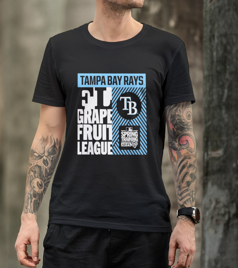 Tampa Bay Rays TB Grapefruit League Spring Training 2026 T-Shirt