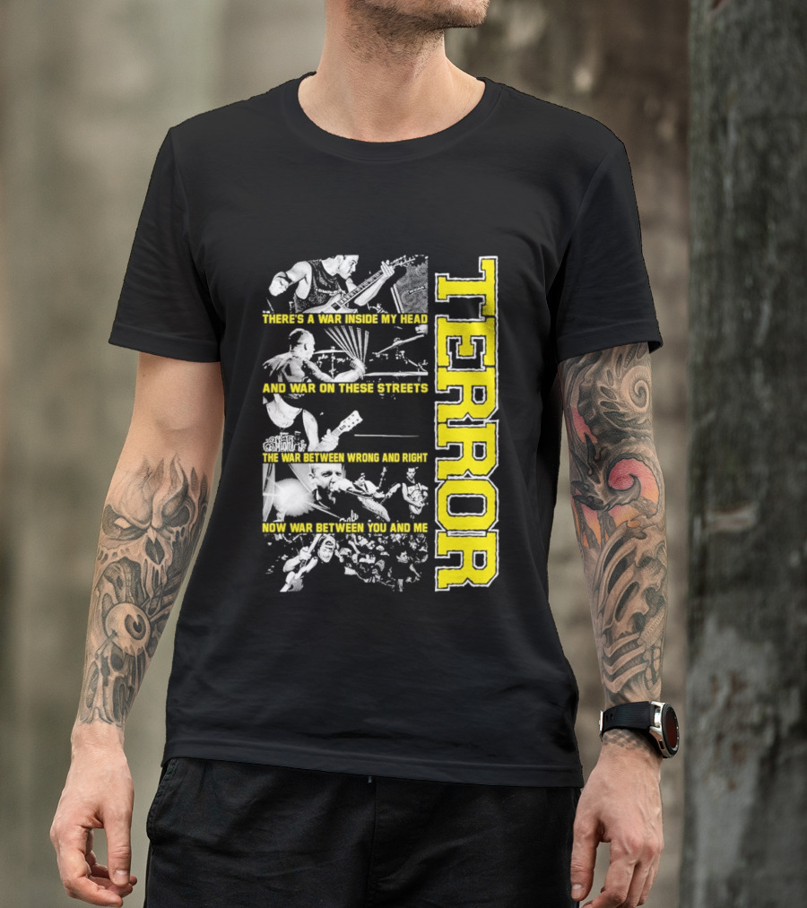 Terror War Inside What Of These Empires Between Us T-Shirt