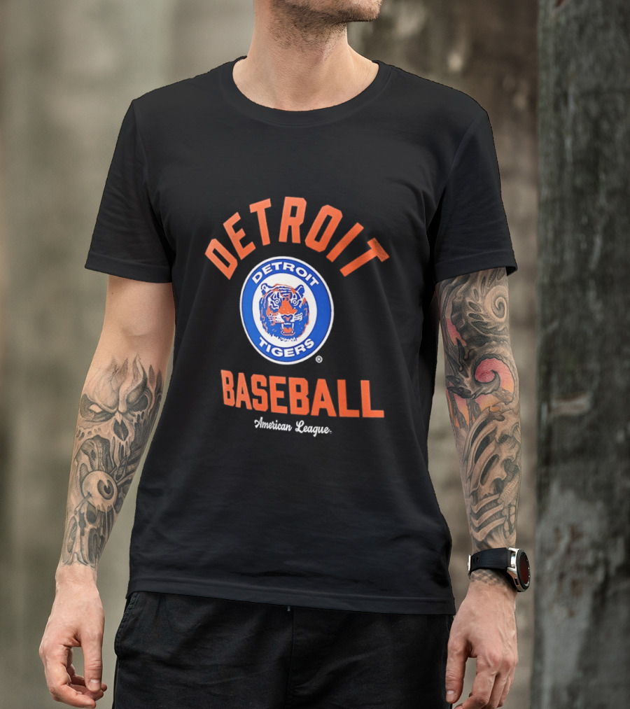 Detroit Tigers Baseball American League T-Shirt
