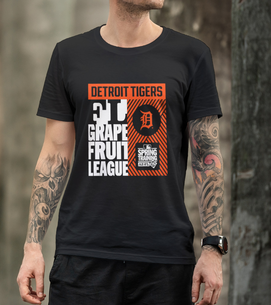 Detroit Tigers Grapefruit League Spring Training 2026 T-Shirt