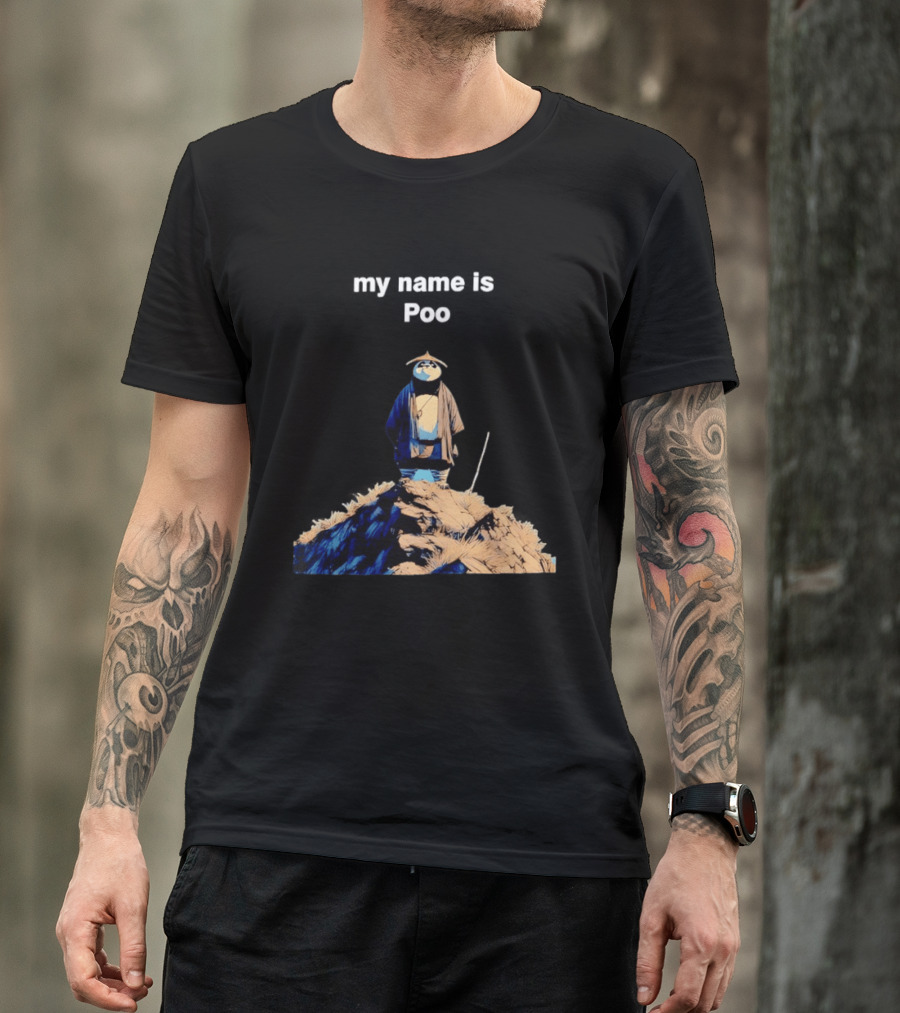 Kung Fu Panda My Name Is Poo T-Shirt