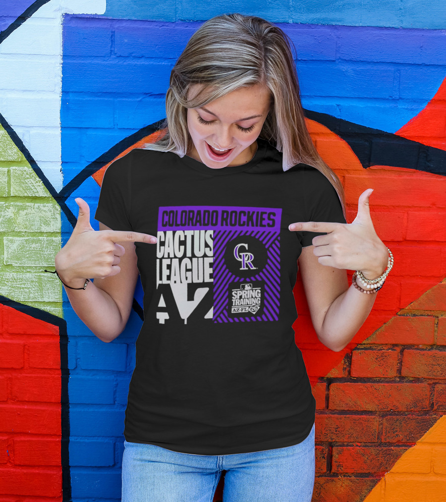 Colorado Rockies Cactus League 2026 Spring Training T-Shirt