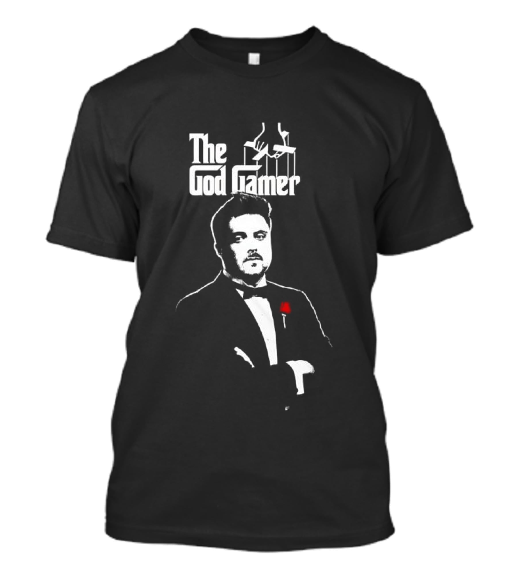 Forsen The God Gamer Iconic Tuxedo Rose T-Shirt
